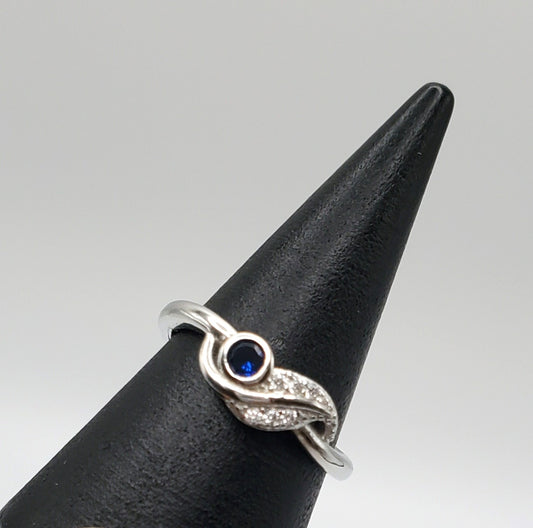 Lyra Colored Stone Sterling Silver Ring