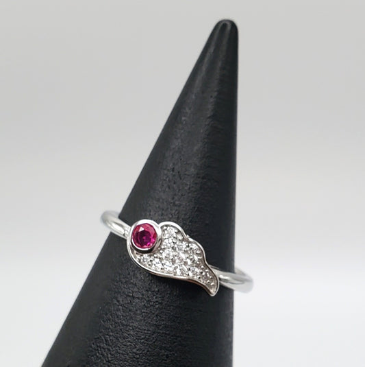 Cora Colored Stone Sterling Silver Ring