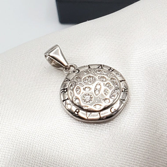 Amelia Stone Sterling Silver Pendant